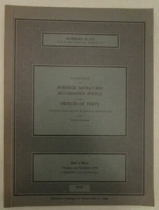 Sotheby & Co. Auction Catalog - November 2, 1970 - London - Picture 1 of 6