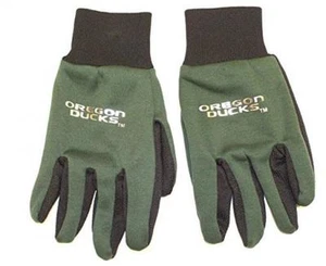 NCAA Officially Licensed Silver Logo Sport Utility Work Gloves (Oregon Ducks) - Picture 1 of 1