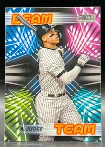 2023 Topps Stadium Club Beam Team Inserto Aaron Judge Yankees Tarjeta - Imagen 1 de 2