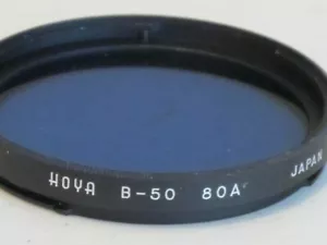 *** * Bay 50 Hoya 80A Blue Filter for Hasselblad #b50 p-n *** * - Imagen 1 de 2