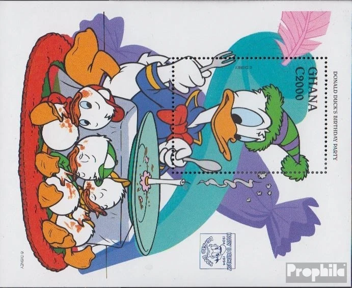 Ghana block268 (complete issue) unmounted mint / never hinged 1995 Walt-Disney-F - Image 1 of 1