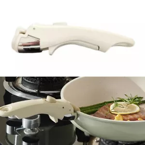 Universal Pot Handle Replacement Suitable for All Cookware Cream Cookware Handle - Picture 1 of 11