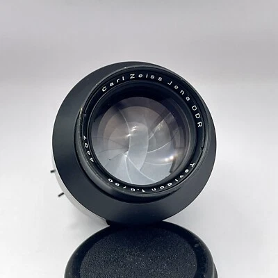 Carl Zeiss Jena Tevidon f/1.8 50mm Cine Lens Bayonet Mount 16mm S/N 4407 - Image 1 of 4