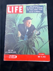 LIFE MAGAZINE MAY 13 1957 THE DISCOVERY OF THE MAGIC MUSHROOM, Bert Lahr Cover - Picture 1 of 5