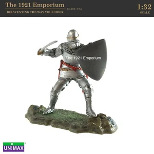 1:32 Unimax Toys Forces of Valor Historical Legends Disounted Medieval Knight - Picture 1 of 2