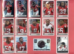 2014 Atlanta Falcons Set de Pegatinas Matt Ryan Julio Jones Roddy White Devin Hester - Imagen 1 de 1