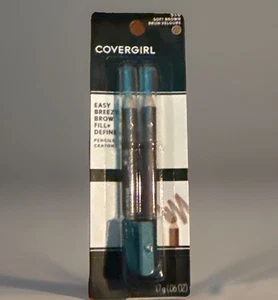 Relleno de cejas CoverGirl Easy Breezy + definir lápices con sacapuntas 510 MARRÓN SUAVE - Imagen 1 de 1