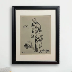 Marc Chagall Hand-Signed Original Print With COA and +$3,500 USD Appraisal - Picture 1 of 13