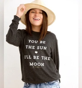 Spiritual Gangster Savasana Sun Girls Crew Neck Pullover Sweatshirt Size S (10) - Picture 1 of 7