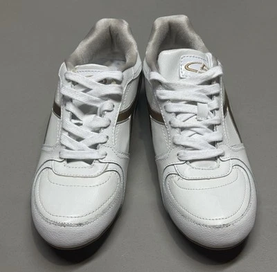 Champion C9 женщин белый/золото в полоску дуэт сухой Sport Оксфорд кроссовки обувь 8 - Изображение 1 из 4