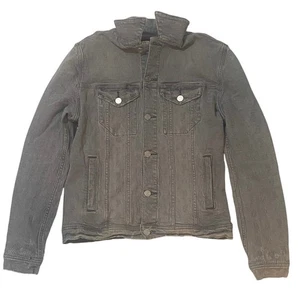 Chaqueta Monograma Camionero Jacquard Gris Lavado PURPLE BRAND P024 Talla Pequeña - Imagen 1 de 8