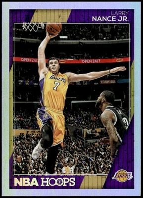 2016-17 Hoops #73 Larry Nance Jr. Silver #/99 E1 - Image 1 of 2