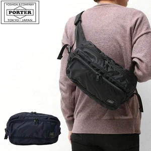 Yoshida Porter Flash Gürteltasche Sling Bag SCHWARZ 689-05951 Made in JPN Brandneu - Bild 1 von 14