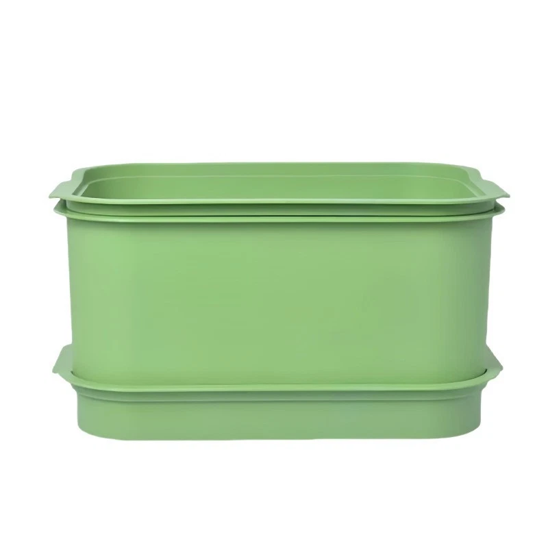 Caja de cultivo apilable de brotes de frijol, bandeja para brotes, bandejas de cultivo de microgreens Foto 1 de 4