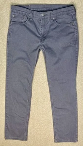 Levis 511 Jeans Mens Size 32x30 Gray Stretch Flex - Imagen 1 de 16