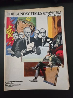 The Sunday Times Magazine July 6, 1969 – George Gershwin, 1000 Makers Series - Image 1 of 2