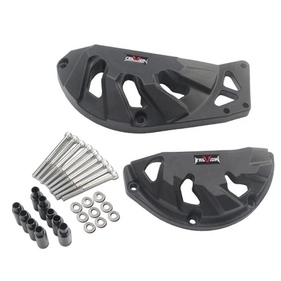 Cubierta protectora de motor negra para Yamaha MT-07 2013-2023 FZ-07 2015-2023 Foto 1 de 4