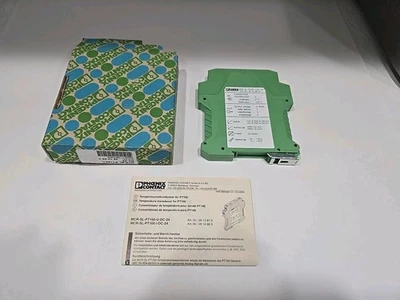 NEW Phoenix Contact MCR-SL-PT100-I-DC-24 Temperature Transducer - Image 1 of 4