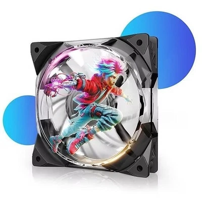 Dynatron Holo120L 120mm Hologram PC Fan - Image 1 of 3