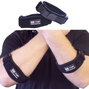 Tennis Golfers Elbow Support Strap Brace Splint Band Epicondylitis Clasp - Picture 1 of 7