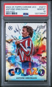 2024-25 Topps Chrome UEFA Golazo #GZ17 Antoine Griezmann PSA 10 - Bild 1 von 2