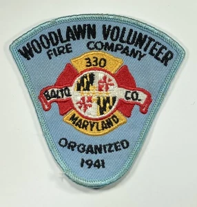 Woodlawn Maryland Volunteer Fire Company Aufnäher - Bild 1 von 1