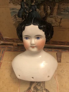 Antiker deutscher Porzellan Puppenkopf um 1800 … Nur Kopf - Bild 1 von 10