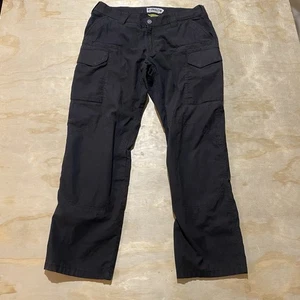 First Tactical Specialist Tactical Cargo Combat Pants 16 Reg Black Double Knee - Bild 1 von 8
