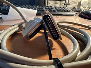 10ft DB25 Parallel - CN36 BI-DIRECTIONAL Centronic Printer Data Cable IEEE-1284 - Afbeelding 1 van 2