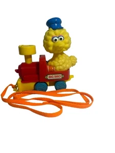 Vintage 1994 Preschool Tyco Sesame Street Big Bird's Wind Up Train - Bild 1 von 5