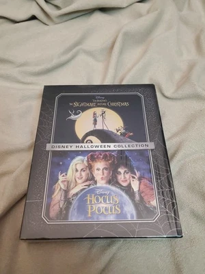 Disney Hocus Pocus and The Nightmare Before Christmas (Blu-ray/DVD); New/Sealed - Image 1 of 4