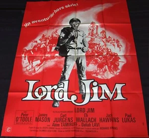 1965 Lord Jim ORIGINAL FRENCH POSTER Peter O´Toole Richard Brooks - Imagen 1 de 1