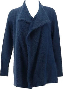Colleen Lopez Waterfall Sweater Knit Cardigan Deep Sea 2X NWOT (152) - Picture 1 of 8