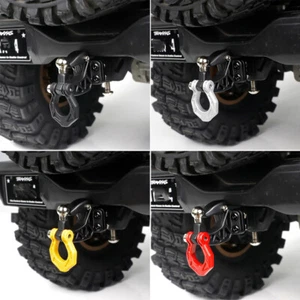 Trailer Hitch Traction Hook For TRX4 SCX10 KM Tank 300 1/10 1/8 Crawler RC Car - Picture 1 of 12