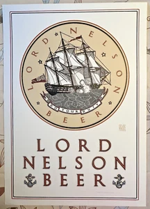 David Lance Goines signed Artist Proof (#97) LORD NELSON BEER: - Picture 1 of 12