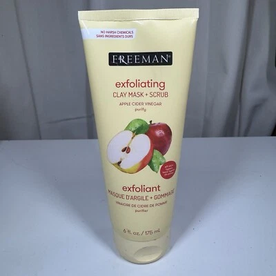 Máscara de arcilla limpiadora de vinagre de sidra de manzana Freeman + exfoliante 6 fl oz Foto 1 de 4
