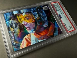 (PSA 9) 2021 Star Wars Galaxy #87, “Rites Of Passage” Refractor - Picture 1 of 3