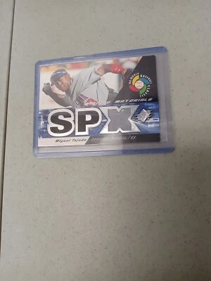 2006 MIGUEL TEJADA SPX '06 W0RLD BASEBALL CLASSIC G.U. JERSEY CARD.DOMINICAN R. - Image 1 of 2