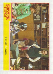 2018 Stranger Things Season 1 Trading Card #8 Think Bigger