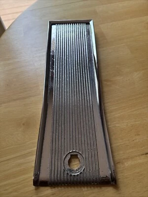 Pontiac GTO 1964-67 LeMans Tempest consola central tapa de guantera cromada GM Foto 1 de 2