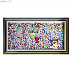 Anime Doraemon Character Family 3D Paper Carving Wall Painting Decor Photo Frame - Picture 1 of 24