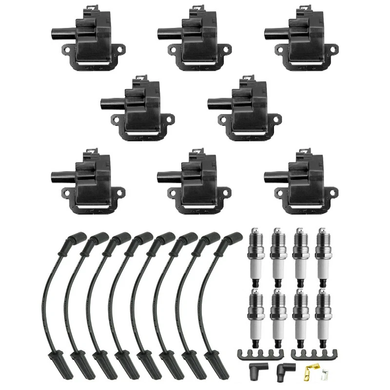 Bobina de encendido y bujía de alto rendimiento 8* para y cables GM LS1 LS6 97-05 UF192 Foto 1 de 4