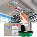 Sleek Sun Visor Organizer For Car Store Your Sunglasses Cards And More