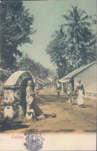 PEILÁN pueblo animado calle sin usar litografía PC 1900s - Imagen 1 de 2