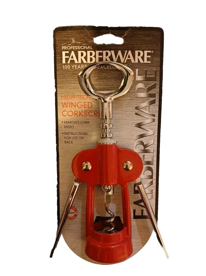 Abrebotellas de Vino Sacacorchos/Colorería Rojo Profesional Alta Tecnología/Nuevo Foto 1 de 2