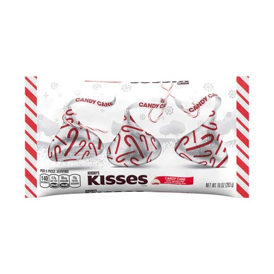 Caramelos HERSHEY'S KISSES Bastón de Caramelo Como Nuevo 10oz Golosinas Envueltas Individualmente Foto 1 de 4