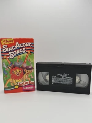 Disneys Sing Along Songs - The Lion King: Circle of Life (VHS, 1994) Foto 1 de 4
