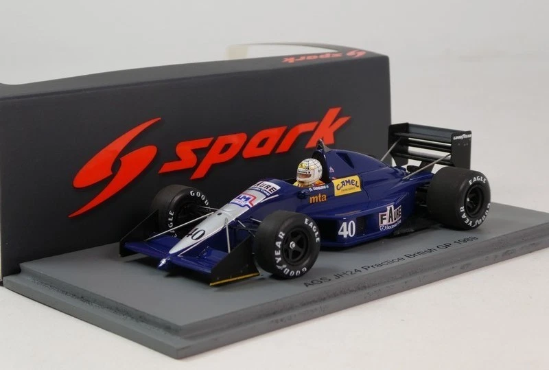 Spark AGS JH25 #40 Gabriele Tarquini Practica GP de Gran Bretaña 1989 1/43 S7248 Foto 1 de 3