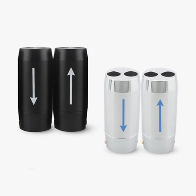 4Pcs Aluminium HiFi Speaker Pants Y Splitter for RCA Bi-Wire Cable Cord DIY D - Image 1 of 4