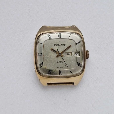 Reloj soviético vintage POLJOT automático. 23 judíos. 1MChZ. URSS. *REPUESTOS/REPARACIONES* Foto 1 de 4